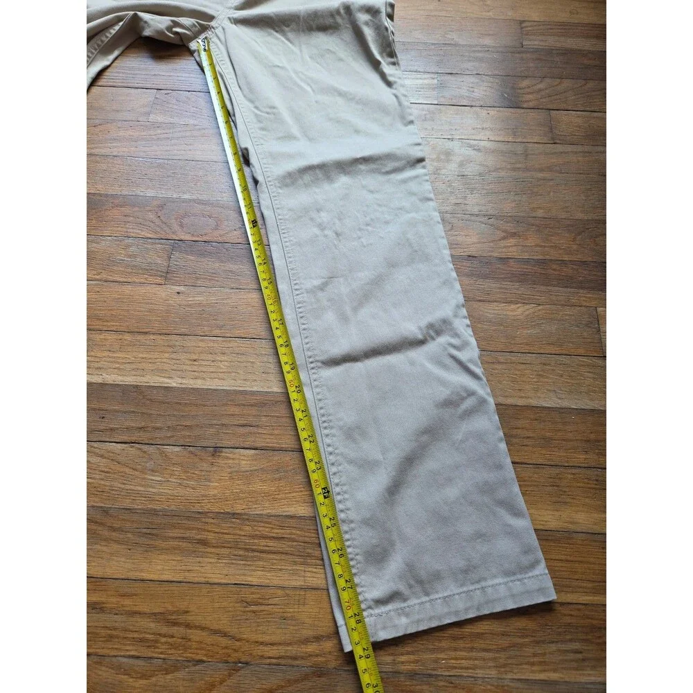 vintage Old Navy skinny fit khaki pants size 18 regular 100% cotton